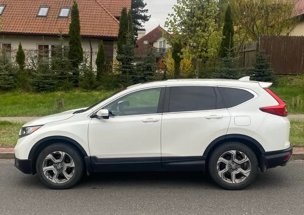 Honda CR-V cena 93000 przebieg: 74000, rok produkcji 2017 z Olsztyn małe 154